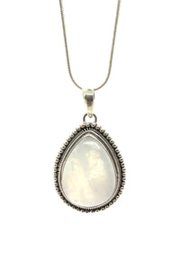 Pendant Rainbow Moonstone Chandra