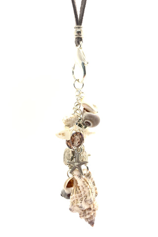 Long necklace with abundant Shells Amulet