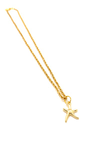 Short necklace with Sea Star Charm