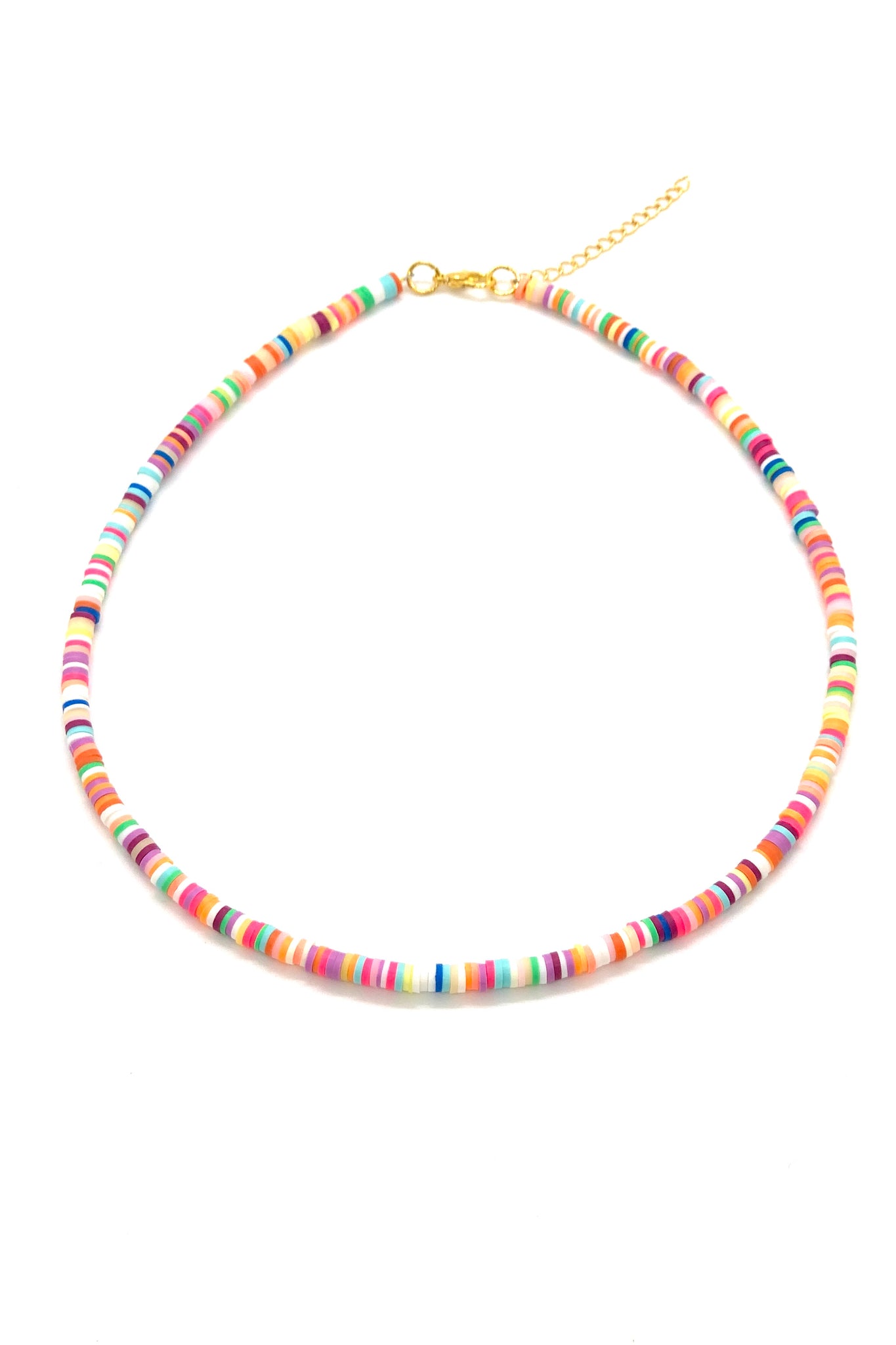 Short necklace multicolour
