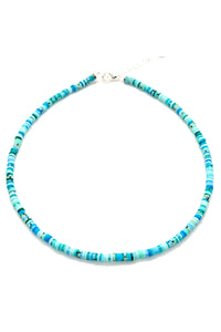 Necklace Heishi Turquoise