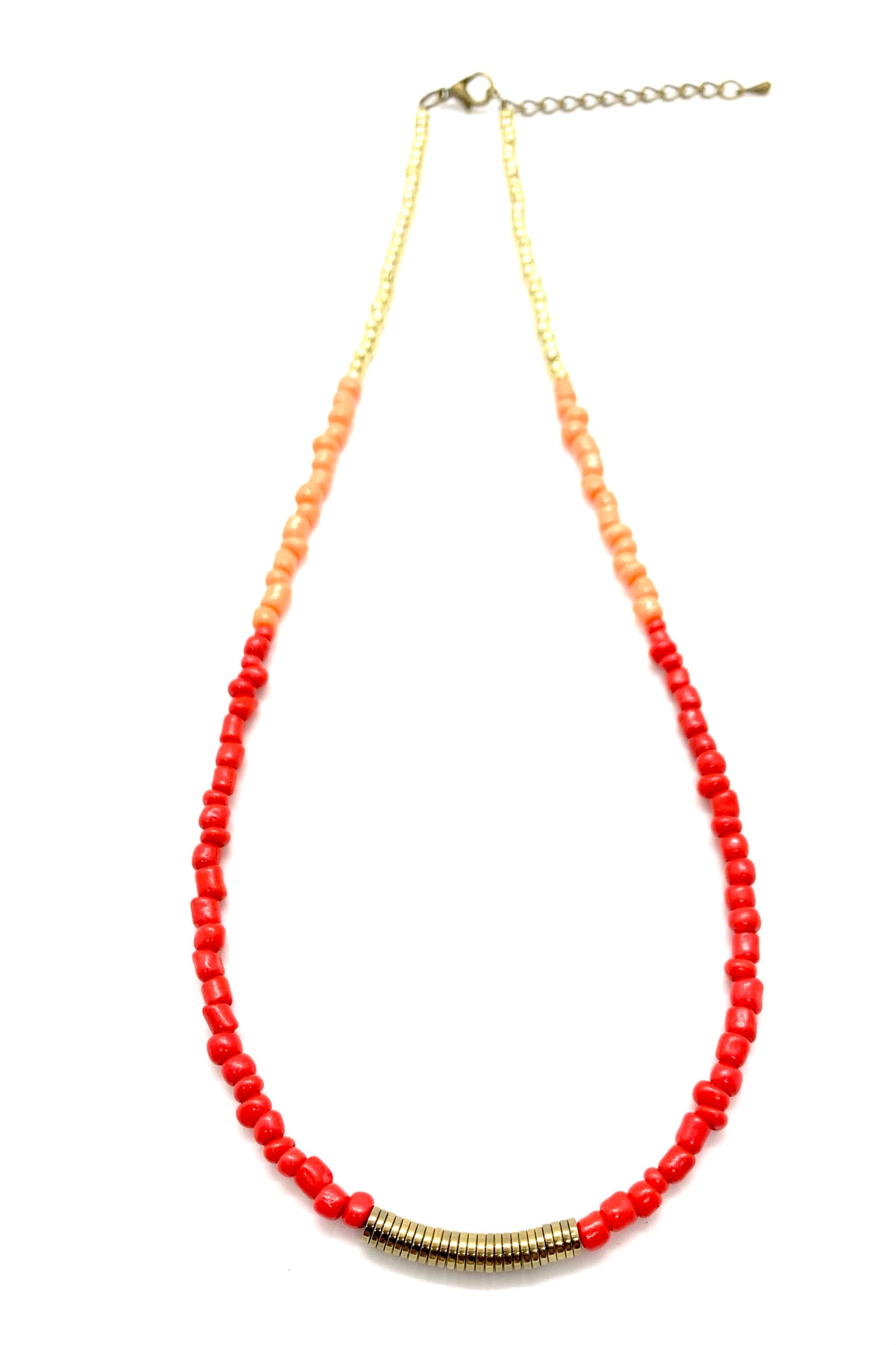 Necklace Akinyi Orange